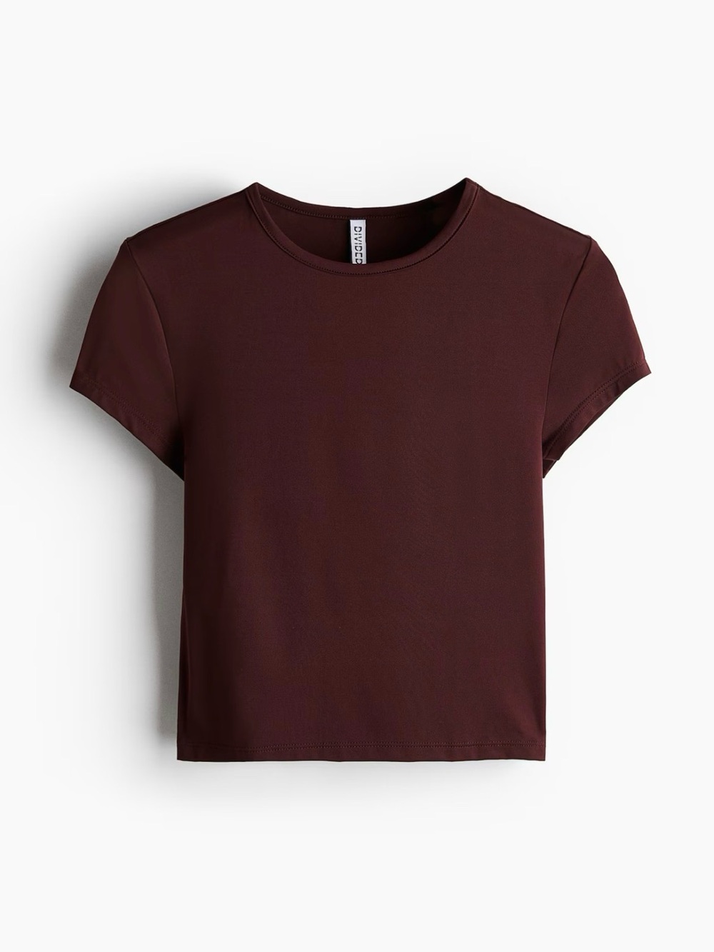 H&M Short Sleeve Crewneck Tee - Deep Wine